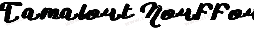 Tamalout Nouffouss U字体转换